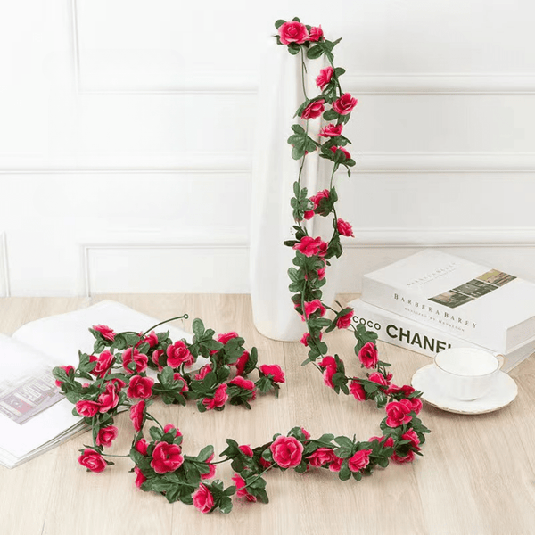 Planet Gates 45 Rose Red 02 1pc, Artificial Flower Vine 45 Peonies Holiday Decoration Wedding Decor Fake Flowers Bedroom Decoration Wall Hanging Wreath Botanical Holiday Spring Autumn Garden Arch Diy Fake Plant Vines, Mother'S Day Decoration