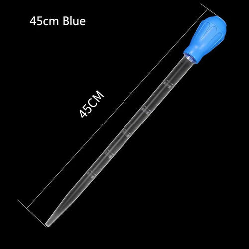 Planet Gates 45cm blue 29/45/54cm Aquarium FishTank Clean Tool Pipette Fish Tank Siphon Pump Water Changer Aquarium Accessories with Extension Tube