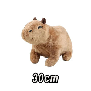 Planet Gates 45cm Fully Filled Capybara Plush Animal With Turtle Tortoise Backpack Toys For Baby Appease Sleeping Pillow Christmas Nice Gift