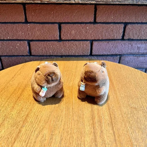 Planet Gates 45cm Fully Filled Capybara Plush Animal With Turtle Tortoise Backpack Toys For Baby Appease Sleeping Pillow Christmas Nice Gift