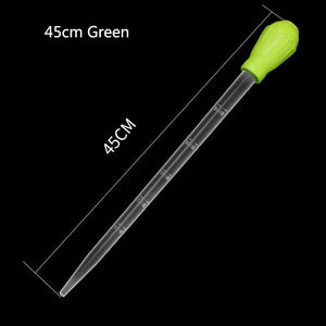 Planet Gates 45cm green 29/45/54cm Aquarium FishTank Clean Tool Pipette Fish Tank Siphon Pump Water Changer Aquarium Accessories with Extension Tube