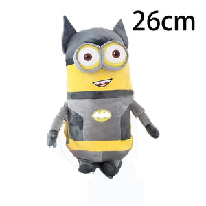 Planet Gates 45cm Minions Movie Periphery Yellow Plush Bob Plush Stuart Stuffed Toys In Jeans Soft Dolls Pillow Decoration Children Birthday Gift