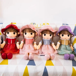Planet Gates 45CM Stuffed Plush Toy Girl's Kids Birthday Gift Stuffed Girl Doll Plush Wedding Rag Doll Cute RagDoll Toy for Girl Boy Gift