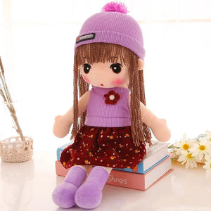 Planet Gates 45CM Stuffed Plush Toy Girl's Kids Birthday Gift Stuffed Girl Doll Plush Wedding Rag Doll Cute RagDoll Toy for Girl Boy Gift