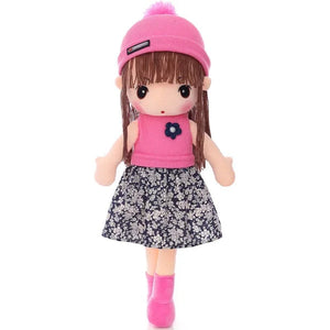 Planet Gates 45CM Stuffed Plush Toy Girl's Kids Birthday Gift Stuffed Girl Doll Plush Wedding Rag Doll Cute RagDoll Toy for Girl Boy Gift