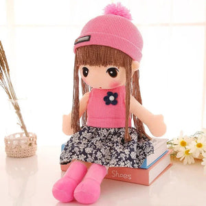 Planet Gates 45CM Stuffed Plush Toy Girl's Kids Birthday Gift Stuffed Girl Doll Plush Wedding Rag Doll Cute RagDoll Toy for Girl Boy Gift