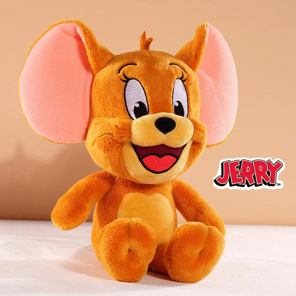 Planet Gates 45cm Tom Tom And Jerry Plush Toy Cartoon Movie Cat Tuffy Nibbles Mouse Plushies Stuffed Animals Soap Action Figure Studio Doll Toys