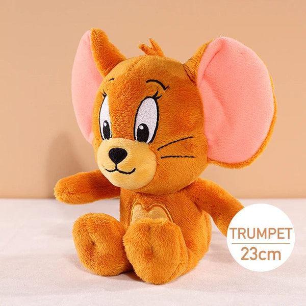 Planet Gates 45cm Tom Tom And Jerry Plush Toy Cartoon Movie Cat Tuffy Nibbles Mouse Plushies Stuffed Animals Soap Action Figure Studio Doll Toys