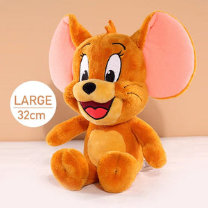 Planet Gates 45cm Tom Tom And Jerry Plush Toy Cartoon Movie Cat Tuffy Nibbles Mouse Plushies Stuffed Animals Soap Action Figure Studio Doll Toys