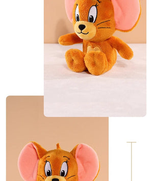 Planet Gates 45cm Tom Tom And Jerry Plush Toy Cartoon Movie Cat Tuffy Nibbles Mouse Plushies Stuffed Animals Soap Action Figure Studio Doll Toys