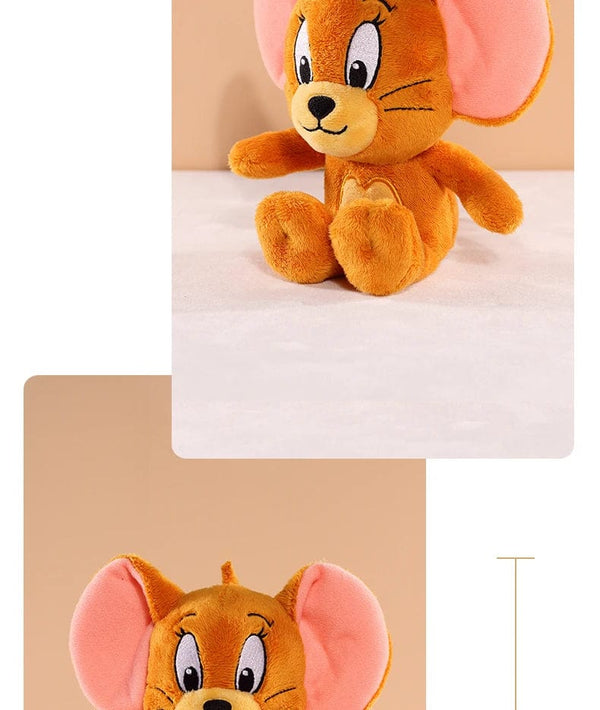 Planet Gates 45cm Tom Tom And Jerry Plush Toy Cartoon Movie Cat Tuffy Nibbles Mouse Plushies Stuffed Animals Soap Action Figure Studio Doll Toys