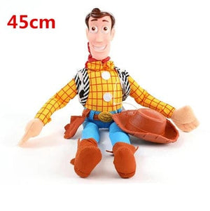 Planet Gates 45cm woody B Hot Toy Story Sherif Woody Buzz Lightyear Car Dolls Plush Toys Outside Hang Toy Cute Auto Accessories Car Decoration 25/35/45CM