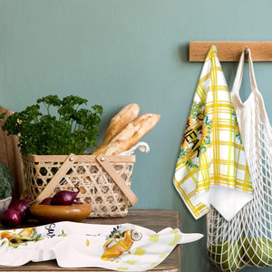 Planet Gates 45×70cm 6pcs, Hand Towels, Sunflower Kitchen Dish Towels Set, Yellow And White Buffalo Plaid Sunaflower Pattern Scouring Pad, Dishcloths For Summer Farmhouse Bathroom, Kitchen Supplies, Room Decor