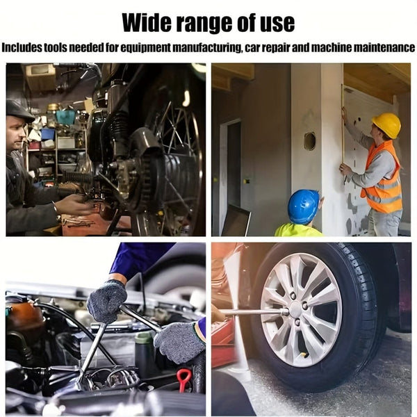 Planet Gates 46-piece Automotive Repair Tool Set Multifunctional Car Repair Tool Box Ratchet Wrench Sleeve Combination Set Pipe Tool