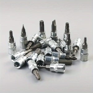 Planet Gates 46pcs Car Repair Tool Kit, 1/4 Inch Drive Socket Ratchet Wrench Set, Combo Tools Kit Bicycle Auto Repairing Tool