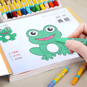 Planet Gates 48 Pages Coloring Books For Kids Funny Drawing Book Preschool Education Stationery Toys Step-By-Step Painting  Baby Gift