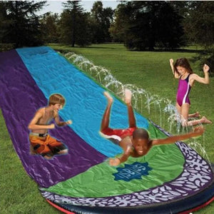 Planet Gates 480X140cm-B / CHINA Inflatable Water Slide for Backyard Outdoor Kids Summer Toys Games Sprinkle Water Sliders Children Summer Water Toys Lawn Toys