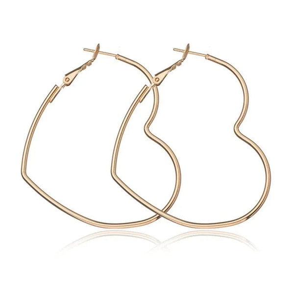 Planet Gates 4cm Silver Big Circle Smooth 4cm 6cm 7cm 8cm Women Gold Hyperbole Metal Large Hoop Earrings Brand New High Quality Ear Jewelry Gift Aros