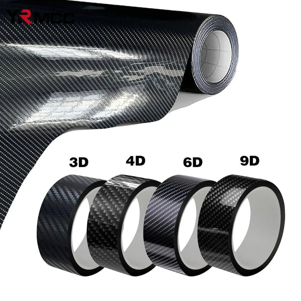 Planet Gates 4D Carbon Black / 50cmx300cm 3D 4D 5D 6D 9D Carbon Fiber Vinyl Car Film Self Adhesive Protection Sticker for Auto Hood Motorcycle Body DIY Decal Accessories
