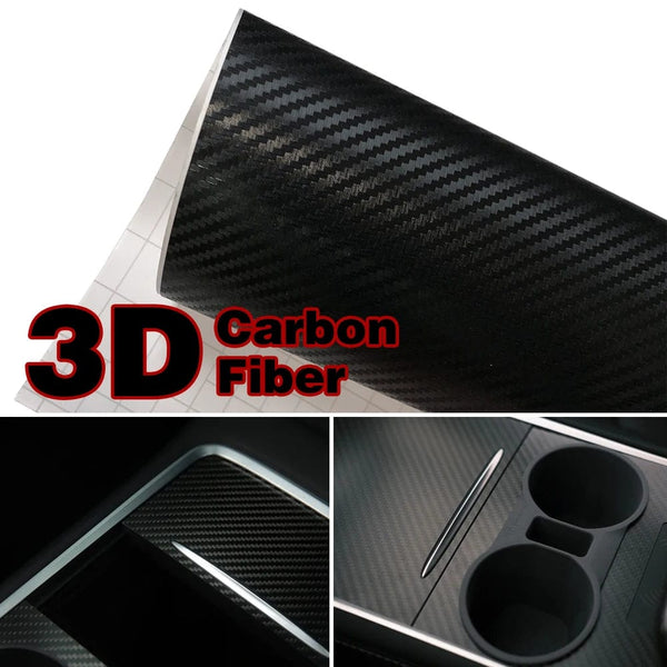 Planet Gates 4D Carbon Black / 50cmx300cm 3D 4D 5D 6D 9D Carbon Fiber Vinyl Car Film Self Adhesive Protection Sticker for Auto Hood Motorcycle Body DIY Decal Accessories