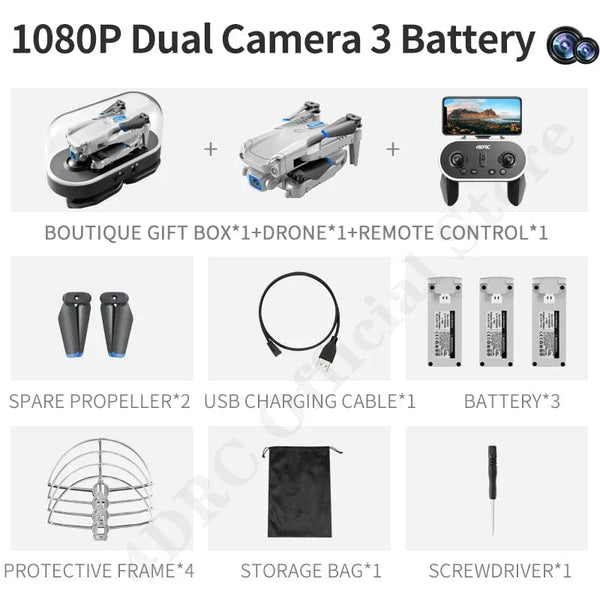 Planet Gates 4DRC V20 Drone 4k Profesional HD Dual Camera fpv Drone Height Keep Drones Photography Rc Helicopter Foldable Quadcopter Dron Toy