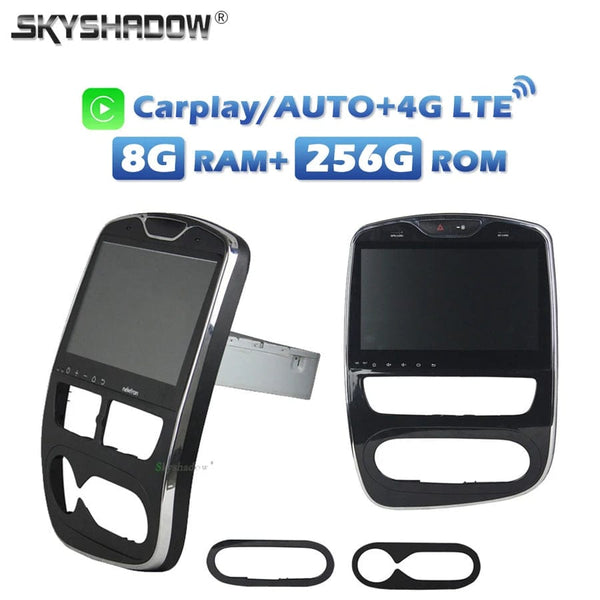 Planet Gates 4G SIM Carplay Auto Android 13.0 8G+256G LTE Car DVD Player DSP IPS RDS Radio GPS Map wifi Bluetooth For Renault Clio 2013- 2019