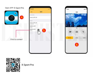 Planet Gates 4K B / 64g CERASTES Action Camera 4K60FPS With Remote Control Screen Waterproof Sport Camera Drive Recorder Sports Camera Helmet Action Cam