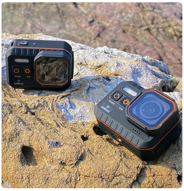 Planet Gates 4K B / 64g CERASTES Action Camera 4K60FPS With Remote Control Screen Waterproof Sport Camera Drive Recorder Sports Camera Helmet Action Cam