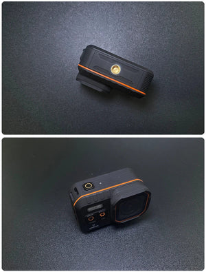 Planet Gates 4K B / 64g CERASTES Action Camera 4K60FPS With Remote Control Screen Waterproof Sport Camera Drive Recorder Sports Camera Helmet Action Cam