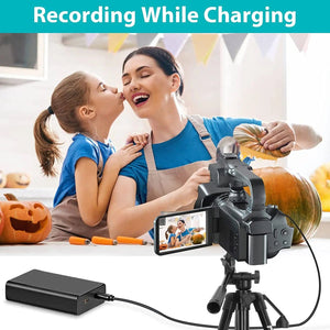 Planet Gates 4K video camera / 4K video camera WIFI Camcorder 4K Video Camera 64MP 60FPS HD Auto Focus Vlogging 4.0" Touch Screen 18X Zoom for Live Streaming