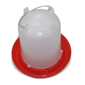 Planet Gates 4L Water Kettle / Chicken Feeder 4L chicken coop water dispenser Chicken water dispenser Water discharge with switch Poultry plastic drinking bucket