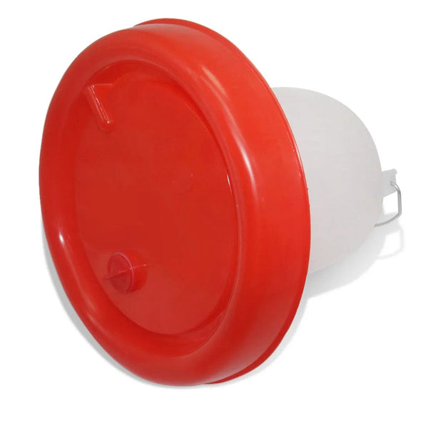 Planet Gates 4L Water Kettle / Chicken Feeder 4L chicken coop water dispenser Chicken water dispenser Water discharge with switch Poultry plastic drinking bucket