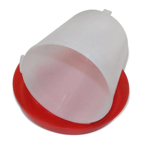 Planet Gates 4L Water Kettle / Chicken Feeder 4L chicken coop water dispenser Chicken water dispenser Water discharge with switch Poultry plastic drinking bucket