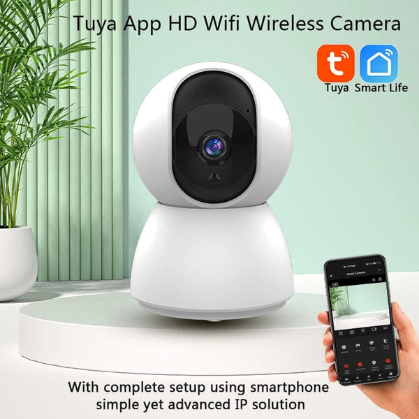 Planet Gates 4MP NO SD Card / EU Plug HD 4MP Tuya Smart Mini WiFi IP Camera Surveillance Camera Automatic Tracking Indoor Wireless Security Home CCTV Baby Monitor