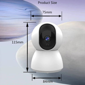 Planet Gates 4MP NO SD Card / EU Plug HD 4MP Tuya Smart Mini WiFi IP Camera Surveillance Camera Automatic Tracking Indoor Wireless Security Home CCTV Baby Monitor