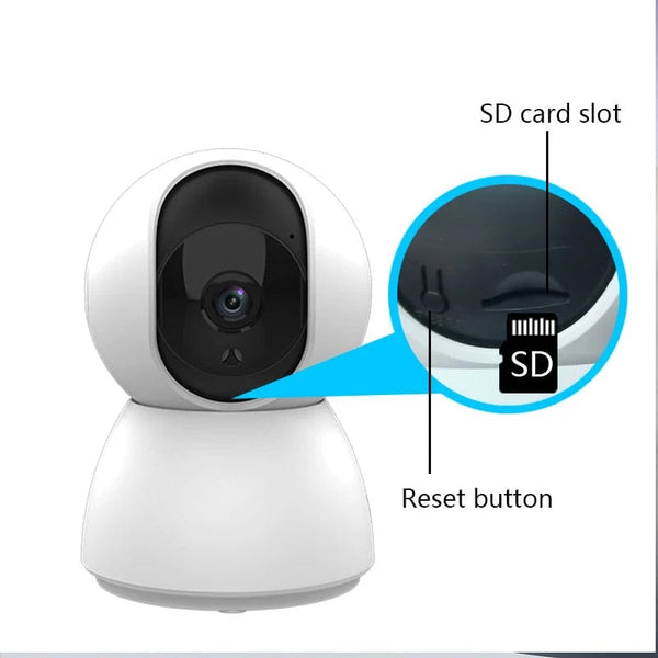 Planet Gates 4MP NO SD Card / EU Plug HD 4MP Tuya Smart Mini WiFi IP Camera Surveillance Camera Automatic Tracking Indoor Wireless Security Home CCTV Baby Monitor