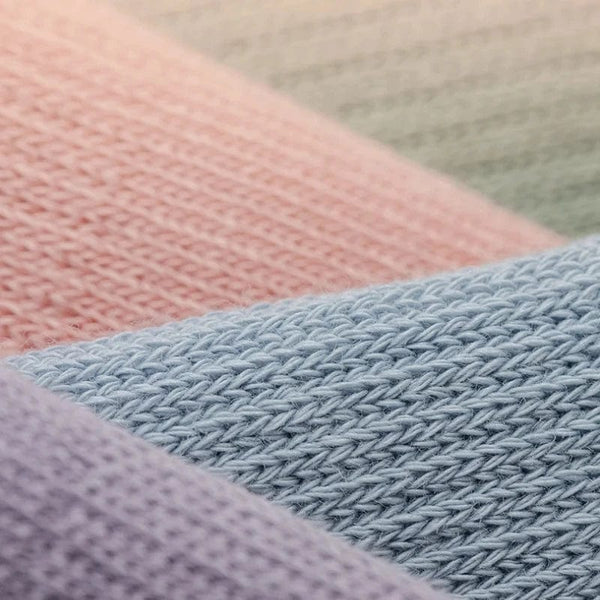 Planet Gates 4pairs Women Anti-skid Yoga Socks Grips Cotton Mid-tube Bottom Breathable Fitness Dance Barre Workout Pilates Socks 8 Colors