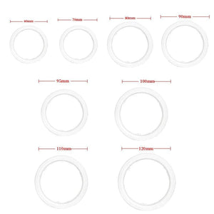 Planet Gates 4PCS 12V 24V COB Car Angel Eyes Decoration Light RGB Ambient Headlight With App Control Streamer Driving Lamp For Car Decorative