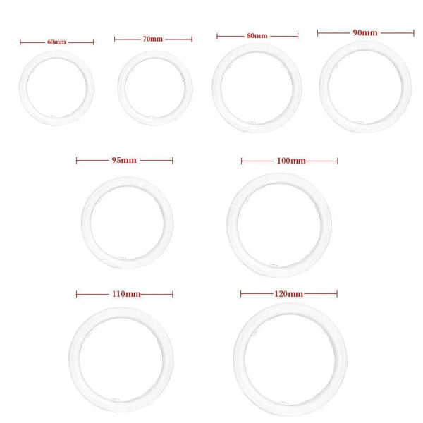 Planet Gates 4PCS 12V 24V COB Car Angel Eyes Decoration Light RGB Ambient Headlight With App Control Streamer Driving Lamp For Car Decorative