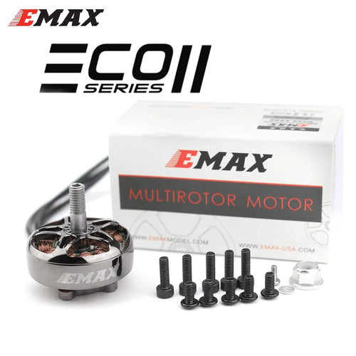 Planet Gates 4pcs 1700KV Motor EMAX ECOII eco ii 2807 1300KV 6S/1500KV 5S/1700KV 4S Brushless CW Motor 6-7inch Propeller For RC FPV Racing Drone Quadcopter Toy