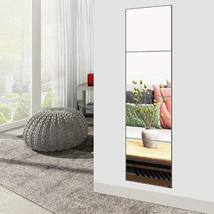 Planet Gates 4PCs 3D Self-adhesive Mirror Stickers Flexible Thicken DIY Art Mirrors Acrylic Wall Decorations for Door Wardrobe Bathroom Home