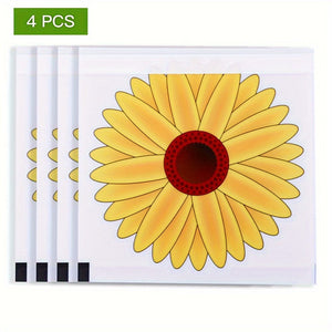 Planet Gates 4pcs 4/10/20/30pcs, Window Fly Stickers Trap Insects, Kitchen, Bedroom, Living Room, Strong Adhesive Catching Stickers, Pest Control