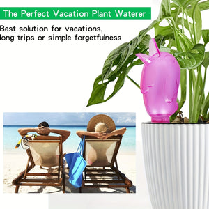 Planet Gates 4pcs 4 Packs, Self Watering Spike, Plant Watering Globes Automatic Drip Irrigation Self-Watering Stakes Moist Roots For Indoor Outdoor Plants, Bird Shape