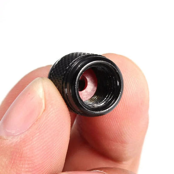 Planet Gates 4pcs 4pcs Black Aluminum Nipple Caps Bullet Car Truck Air Port Cover Tire Rim Valve Wheel Stem Cap Exterior Parts Car Accessories