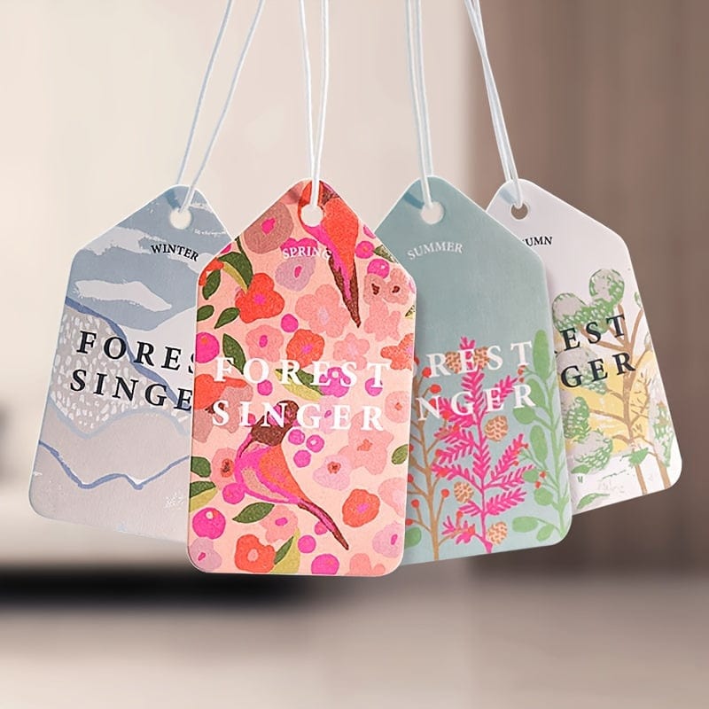 Planet Gates 4pcs 4pcs Car Air Freshener, Car Hanging Scent Card, Car Mirror Decoration