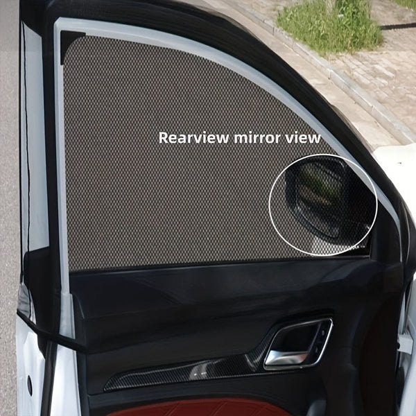 Planet Gates 4pcs 4pcs Car Sunshade Windows, Car Screen Window, Breathable And Anti-mosquito, Protect Your Safety