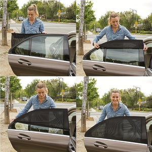Planet Gates 4pcs 4pcs Car Sunshade Windows, Car Screen Window, Breathable And Anti-mosquito, Protect Your Safety