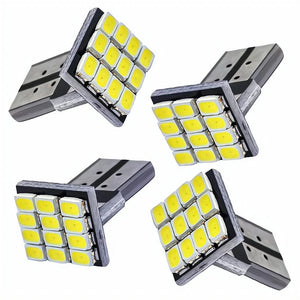 Planet Gates 4PCS 4Pcs T10 W5W Canbus 1206 12SMD LEDs Vehicle Tail Dashboard Led DC 12V Reverse Parking Lights Side Marker Lamp Wedge Corner Bulbs