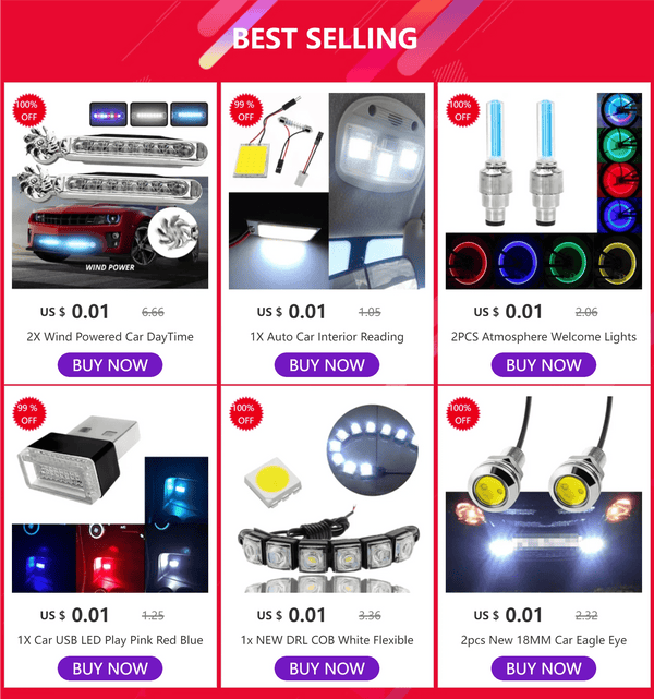 Planet Gates 4PCS 4Pcs T10 W5W Canbus 1206 12SMD LEDs Vehicle Tail Dashboard Led DC 12V Reverse Parking Lights Side Marker Lamp Wedge Corner Bulbs