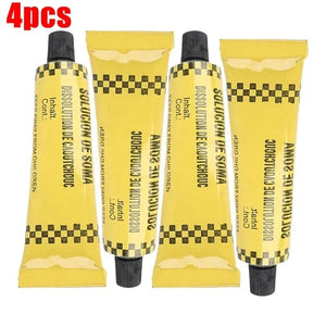 Planet Gates 4pcs 6ml glue Car Tire Repair Tool Kit with Rubber Strips Tubeless Tyre Puncture Studding Plug Set Motorcycle Truck Vacuum Tire Repair Tool